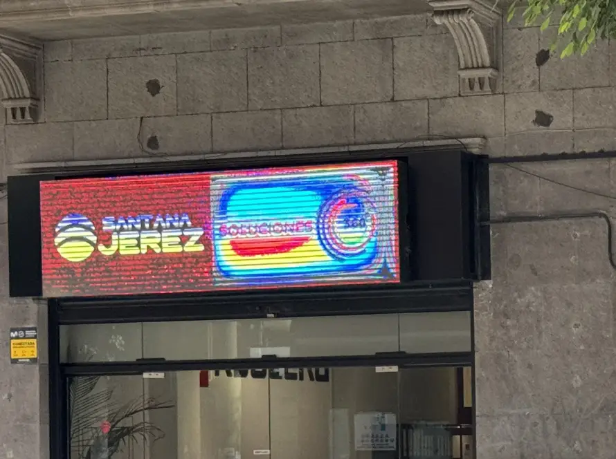 Carteles LED para escaparates en Las Palmas de Gran Canaria